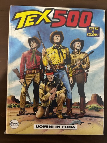 Tex 500 prima edizione 2002 - tex, n.