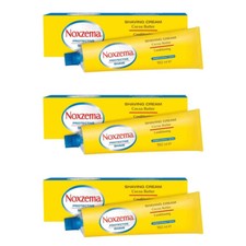 Noxzema Crema Da Barba Burro Di Cacao Per Rasatura Tubetto 150ml 3pz