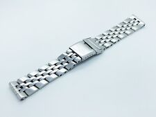 New 24mm Solid Stainless Steel Replacement Bracelet fit for Breitling Watches