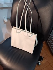Furla borsa a spalla tote vera pelle bianca