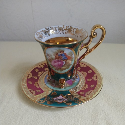 Tazza piattino vintage - tazza,