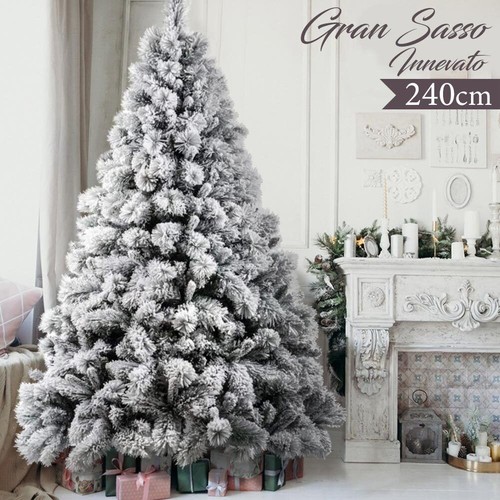 Albero natale innevato gran - natale,