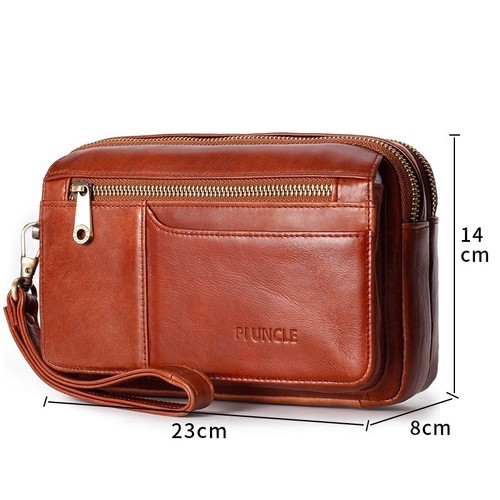 Portafoglio pochette vera - in,
