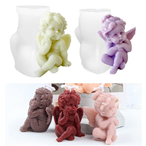 Stampi silicone candela - , angelo