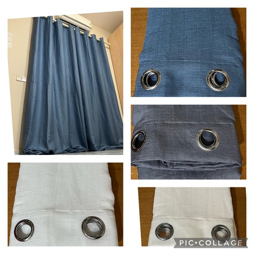 Tenda con anelli gia cucita - con,