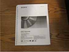 Sony RDR-HX510 RDR-HX710