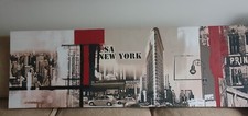 Quadro stampa su tela collage di New York