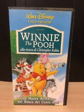 VHS WINNIE THE POOH: ALLA RICERCA DI CHRISTOPHER ROBIN WALT DISNEY 1998 VS 4744