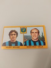 Calciatori Panini 1969-70 Bellugi-Cella Inter Da Recupero 