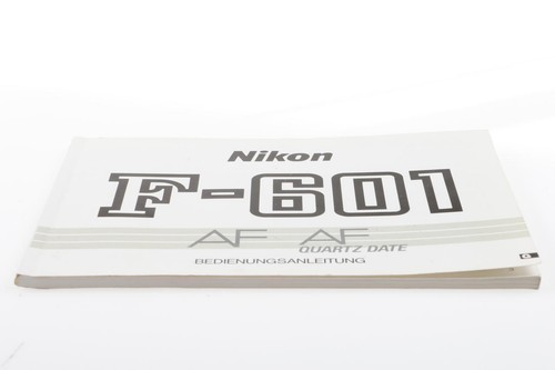 Nikon 601 manuale di - manuale,