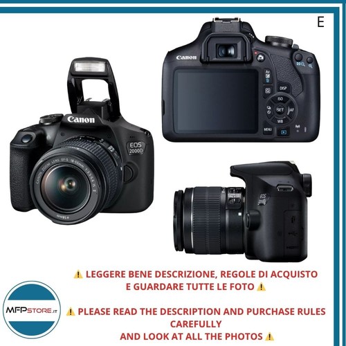 Kit canon eos 2000d - 2000d, con