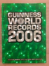 Guinness World Records 2006 Mondadori Libro dei Record Primati con foto giganti