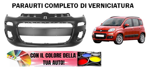 Paraurti anteriore fiat panda - paraurti,