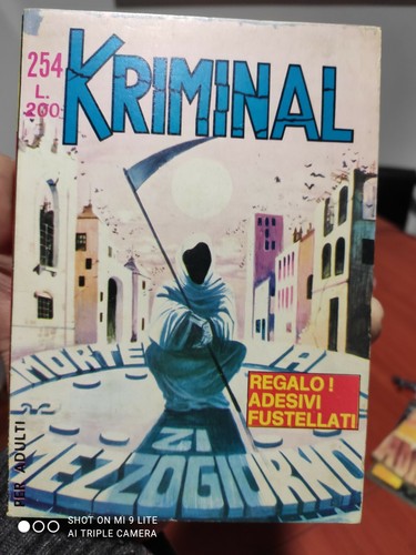 Kriminal corno 1970 - ed.,