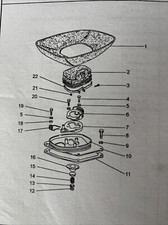 FSO 4356798 Piastra A Protezione Comando Marce Cambio Velocità Daewoo Truck 1.9