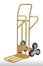 Carrello Saliscale  acciaio, pedana richiudibile, portata kg 250