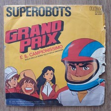 Superobots - Grand Prix + Daltanious / Vinyl 7" / Italy / 1981 / RCA BB 6499