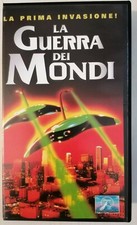 La Guerra dei Mondi VHS ITA Vintage Cult collezione Fuori Cat raro videocassetta