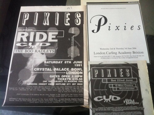 Pixies tour 1991 2004 - tour,