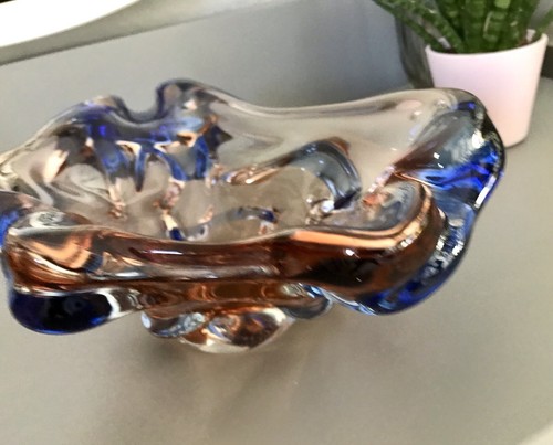 Murano boemia posacenere - murano?, boemia?