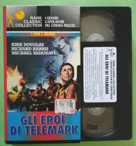 Vhs gli eroi telemark film - vhs,
