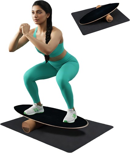 Balance board trainer - board, core