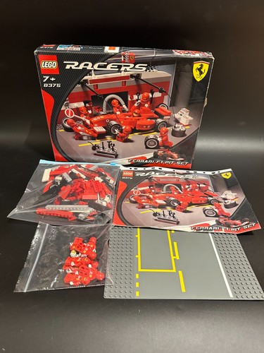 Lego ferrari pit set - lego, #8375