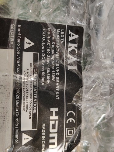 Scheda akai aktv5537s - tv,
