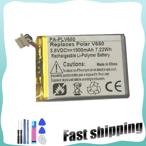 Polar v650 batteria 1900mah - v650,