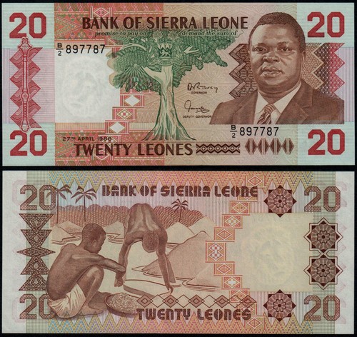 Sierra leone leones - sierra,