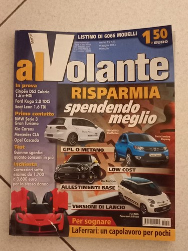 Volante rivista auto - al,