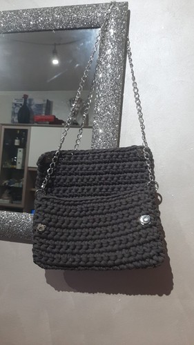 Borsa uncinetto fatta mano - uncinetto,