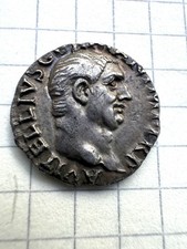 Roman silver denarius - roman,