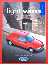 Brochure vendita FORD FURGONI LEGGERI 1996 - Fiesta 35 50 Corriere Escort 55 75 come nuova