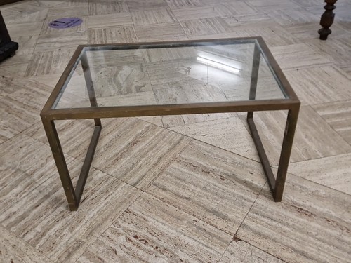 Tavolino vintage metallo - vintage,