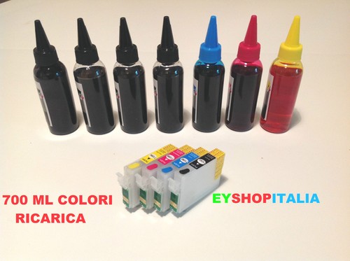 Kit cartucce ricaricabili - cartucce, +