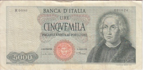 Italy p98b 1624 - , 5,000