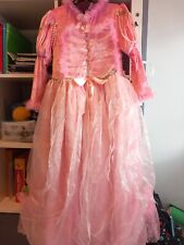 Costume Carnevale Principessa Bambina, Con Coroncina e Cerchio. 8 Anni