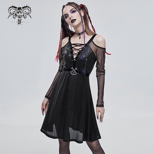 Abito senza spalline scollo - , a
