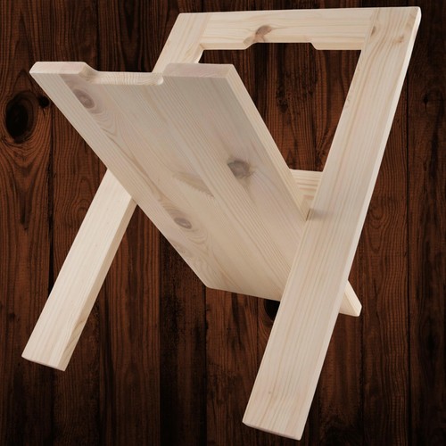 Porta riviste legno - riviste,