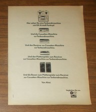 Rara Pubblicità Vintage AKAI