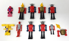 LOTTO ROBOT IN PLASTICA  ALOX  THARX  - GATTIGER - PATATINE PAI - SAN CARLO