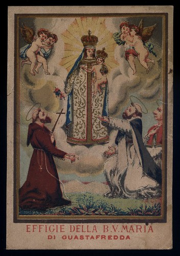 Antico santino cromo holy card - santino,
