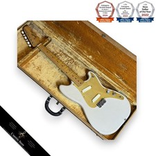 Chitarra elettrica Fender Duo Sonic 1959 1 pezzo manico acero scala corta blu