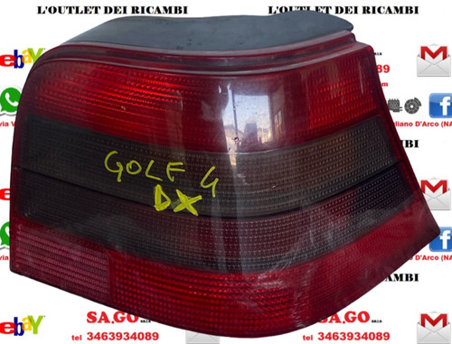 Stop fanale posteriore - posteriore, destro