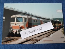 Fotografia Locomotore Diesel FS D445.1072 in partenza da Siena Luglio 1986