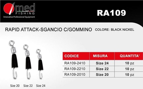 Attacco rapido pesca med - rapido,