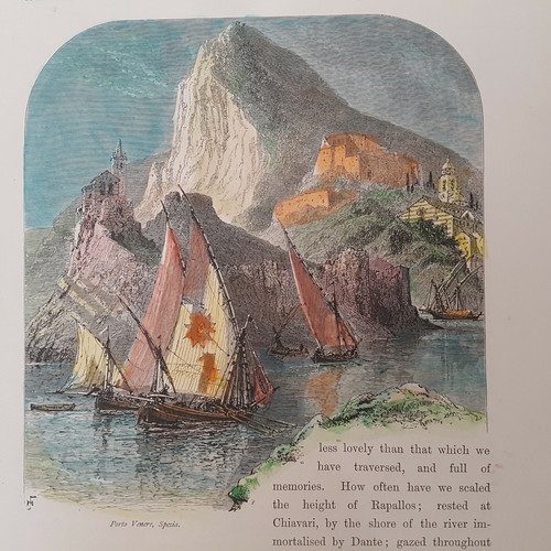 Xilografia porto venere - xilografia,