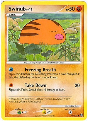 Carta pokemon diamante perla - carta, e
