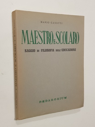 Casotti mario maestro e - casotti, mario: